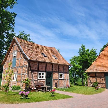 Altes Backhaus Bauernhof Vogel Apartment Rohrsen Luaran gambar