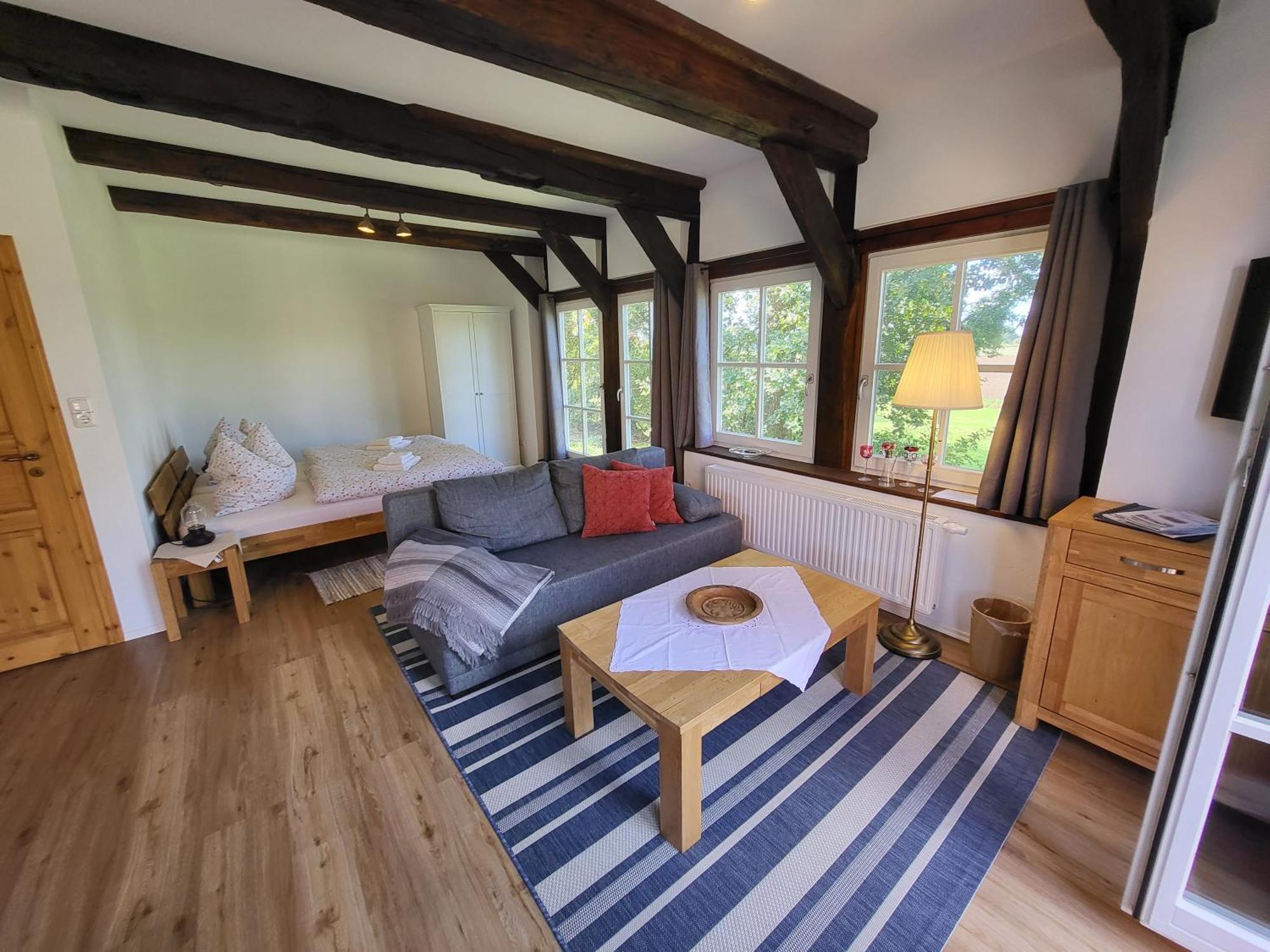 Altes Backhaus Bauernhof Vogel Apartment Rohrsen Luaran gambar