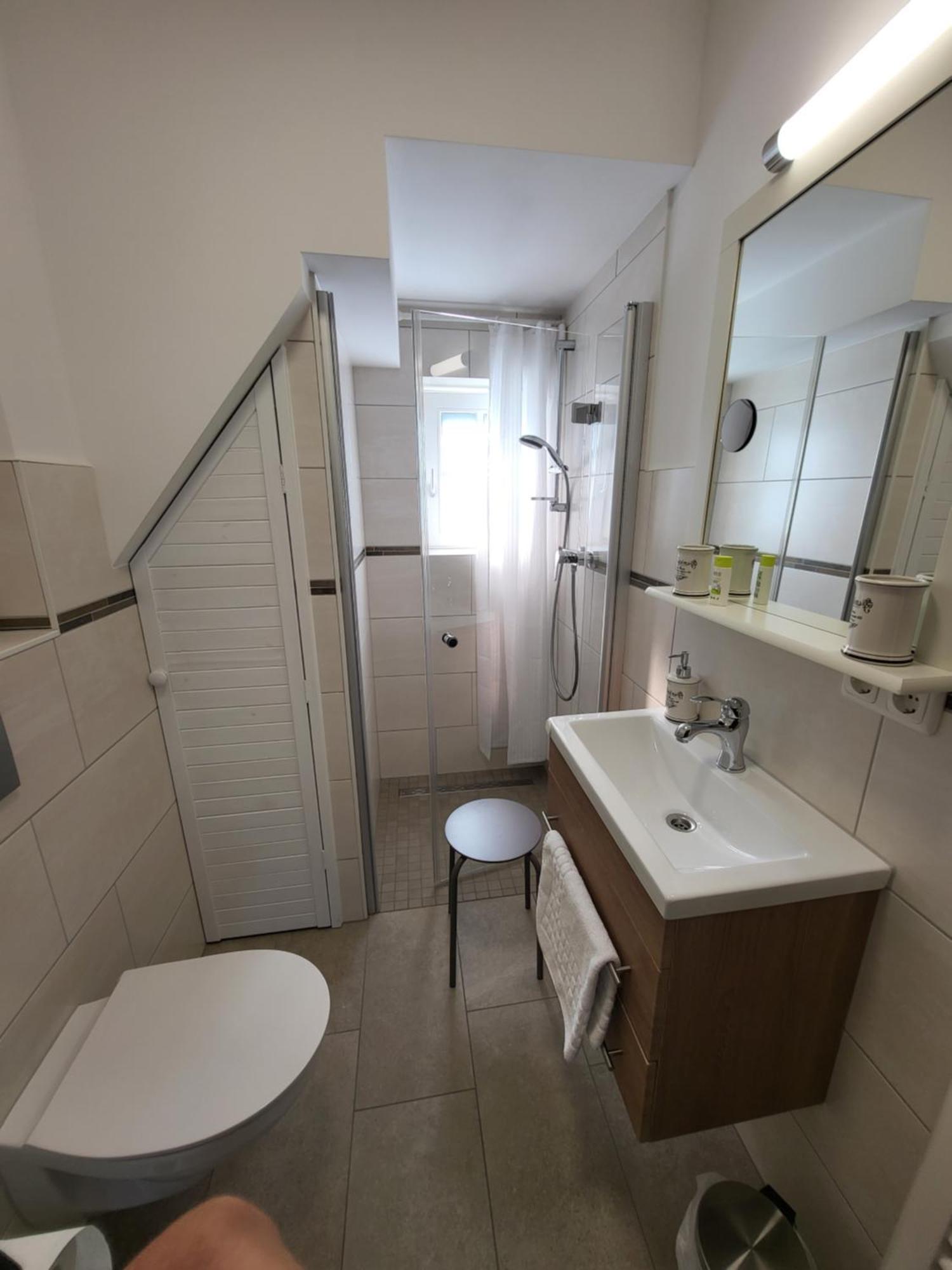 Altes Backhaus Bauernhof Vogel Apartment Rohrsen Luaran gambar